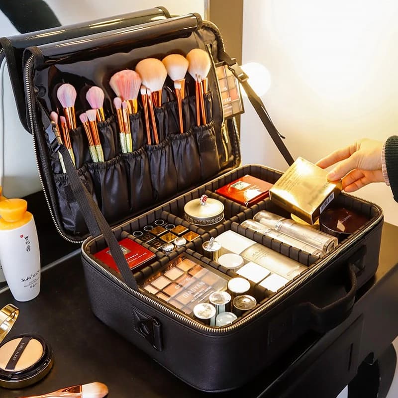 Nowa, Ulepszona Kosmetyczka o Dużej Pojemności dla Profesjonalistek 💄